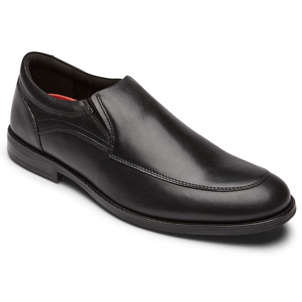 Slip-Ons Rockport Hombre Mexico - Mykel Negros - PIBHO8690